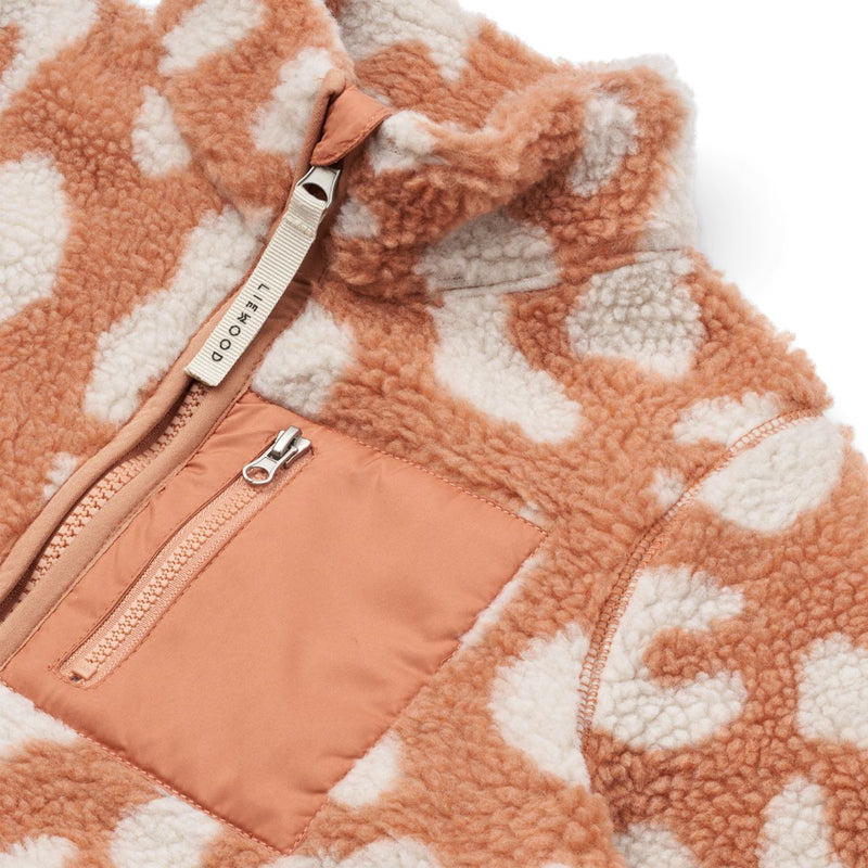 Liewood Veste en polaire  Nolan - Mega leo / tuscany rose - Veste