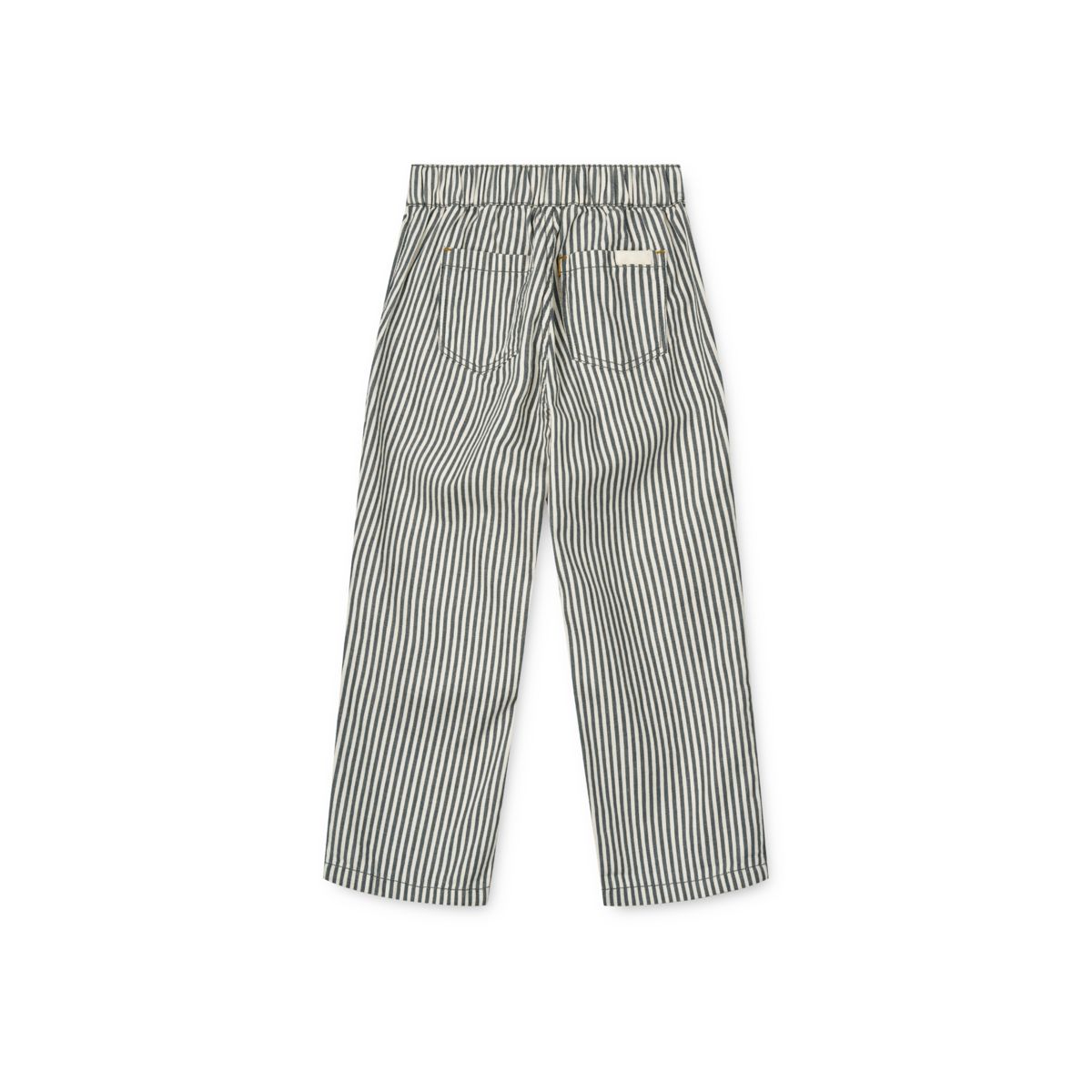 Liewood Pantalon En Coton À Rayures Harald - Y/D Stripe Whale Blue / Creme de la Creme - Pantalon