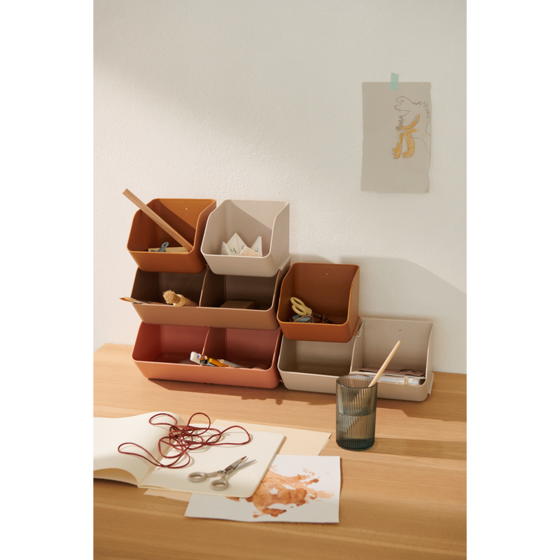 Liewood Organiseur de bureau Rosemary lot de 2 - Tuscany rose - Pot à Crayons