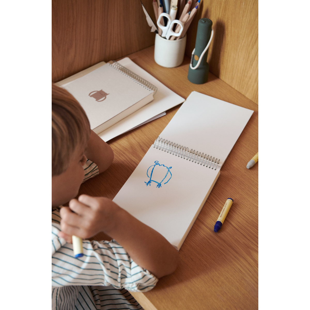 Liewood Carnet de dessin Jonnie - Monster / Sandy - Carnet de dessin