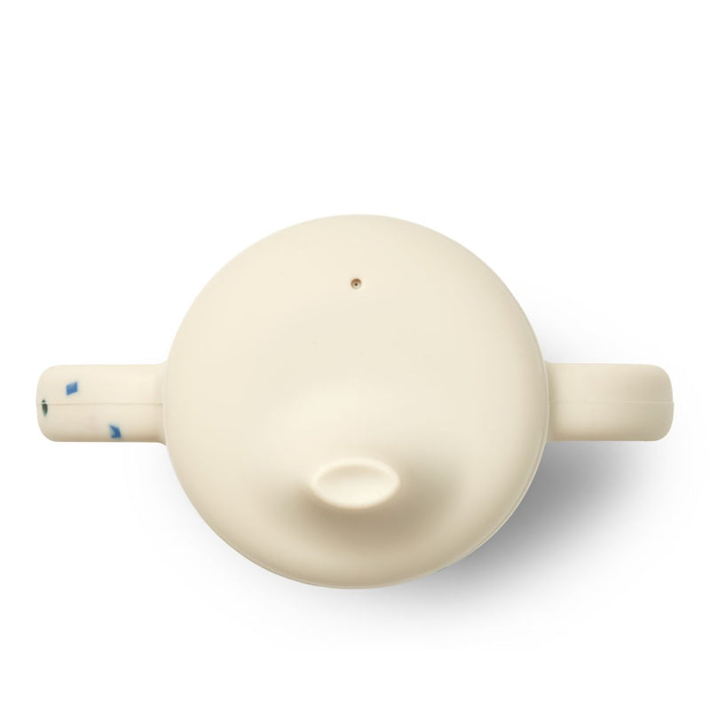 Liewood Gobelet en silicone Neil 150 ml - Splash dots / Sea  shell - Gobelet
