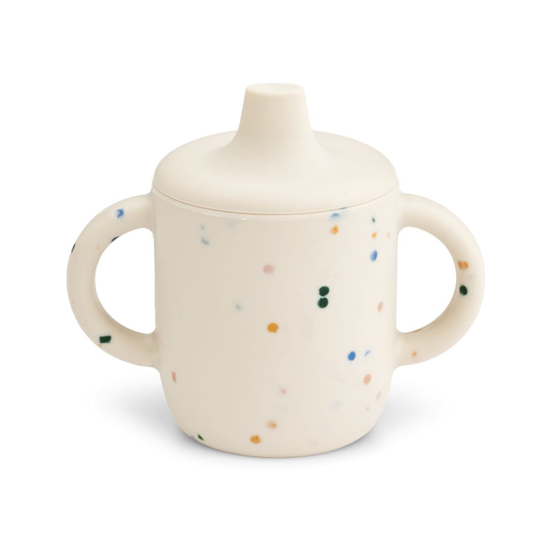 Liewood Gobelet en silicone Neil 150 ml - Splash dots / Sea  shell - Gobelet