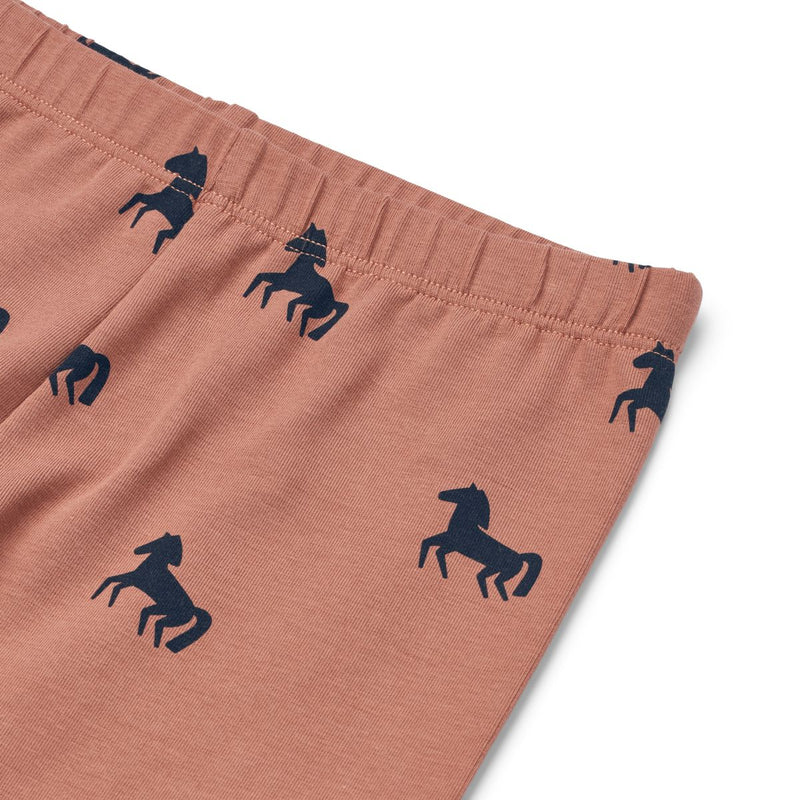 Liewood Leggings Marie - Horses / Dark rosetta - Leggings