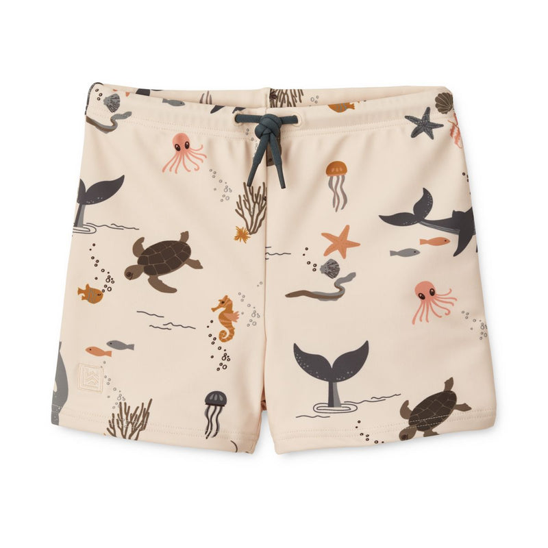 Liewood Pantalon de bain Otto - Sea creature / Sandy - Pantalon de bain