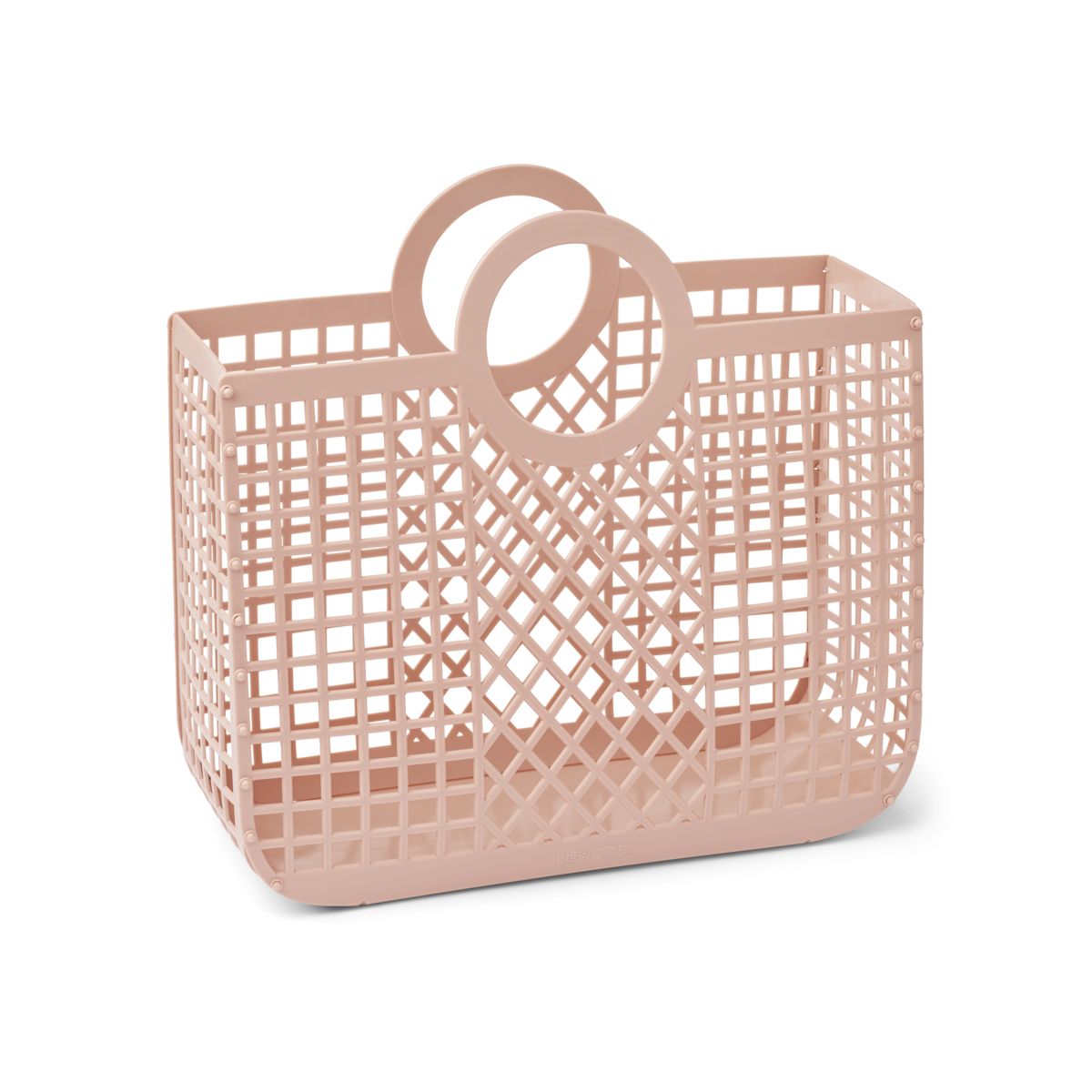 Liewood Panier Bloom - Rose - SAC DE LA BASKETTE