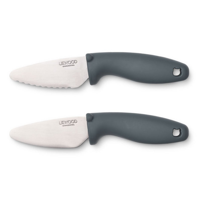 Liewood Ensemble de couteaux Perry - Whale blue - Couverts