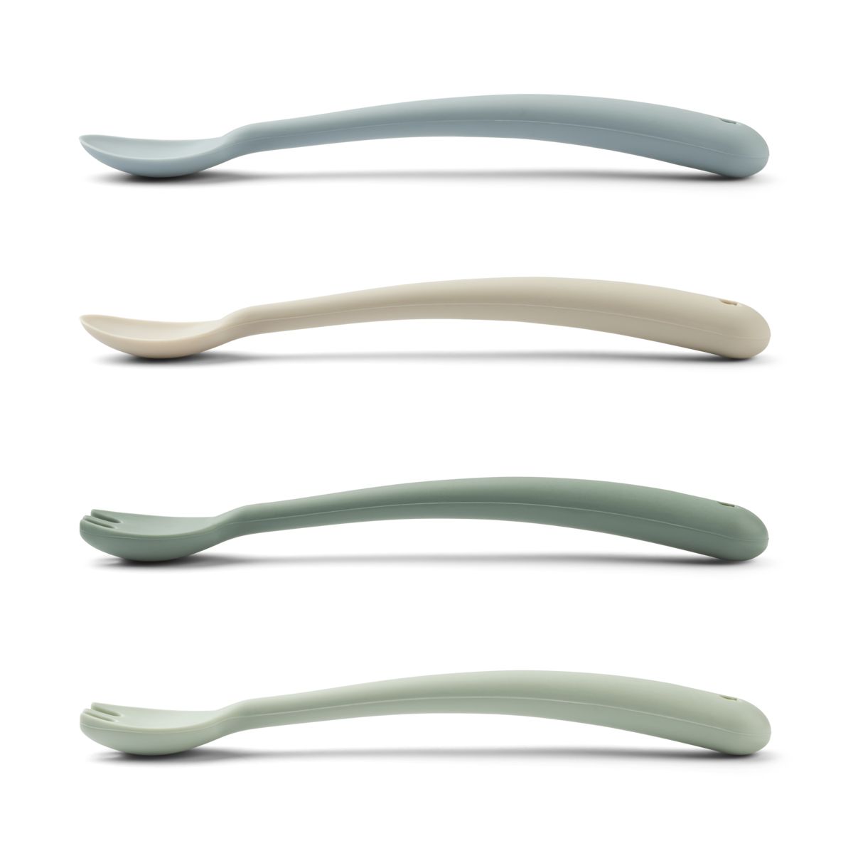 Liewood Kit de couverts Shea - Dusty mint multi mix - Ensemble de vaisselle