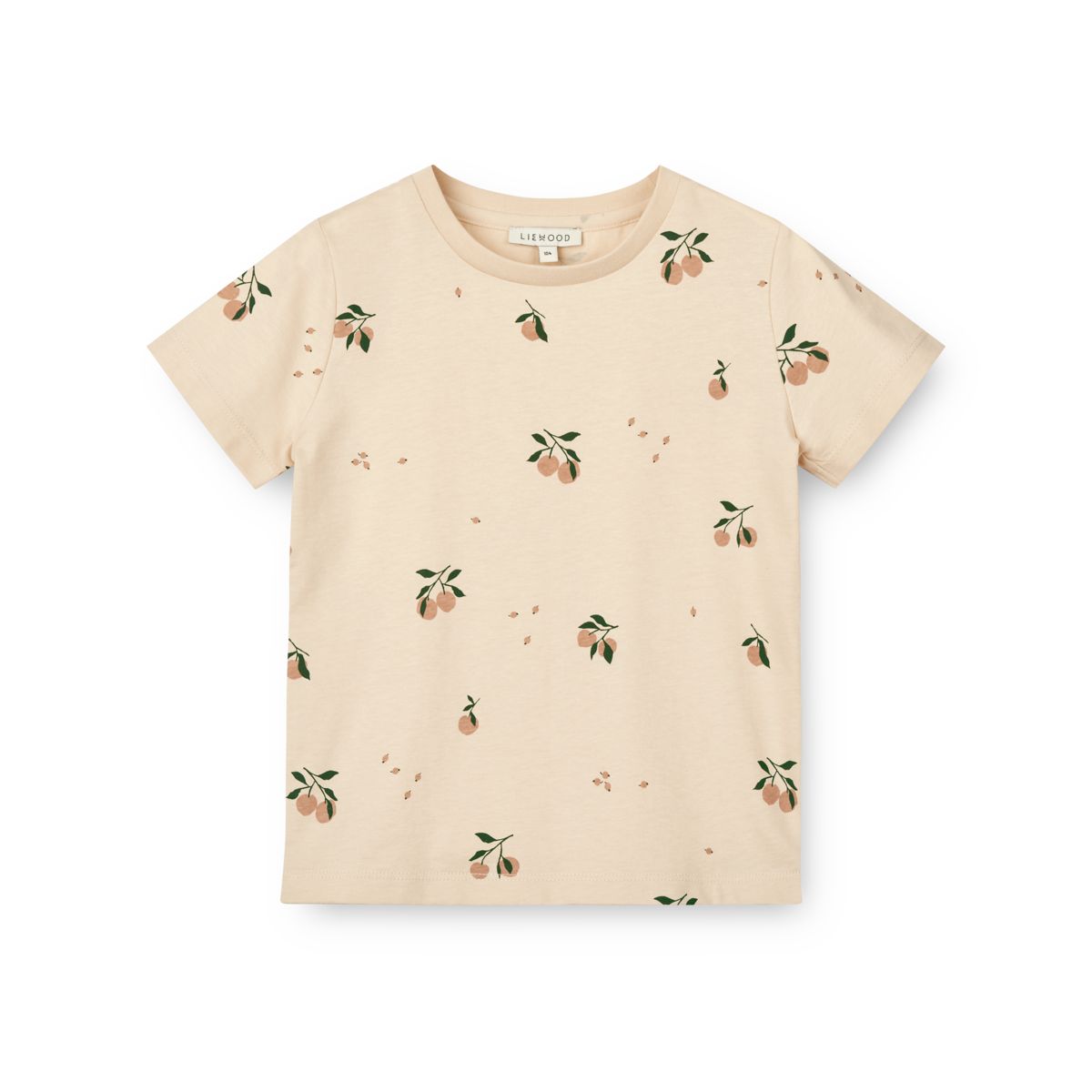 Liewood Apia Printed Short-sleeve T-shirt - Peach / Sea shell - TSHIRT