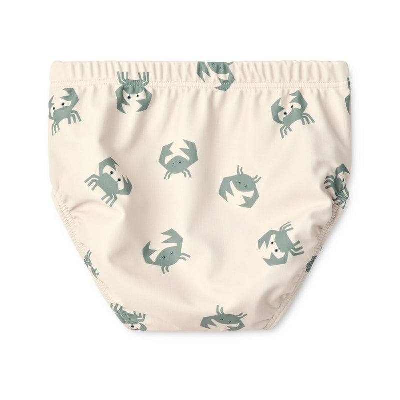 Liewood Slip de bain bébé Anthony - Crab / Sandy - Pantalon de bain