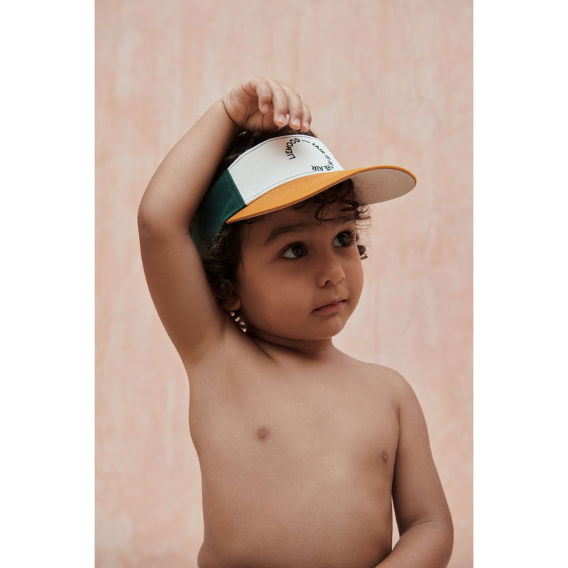 Liewood Visière Poppy - Garden green multi mix - Chapeaux & Casquettes