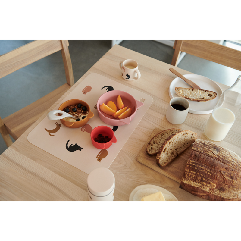 Liewood Set de table Jude - Miauw / Apple blossom - Set de table