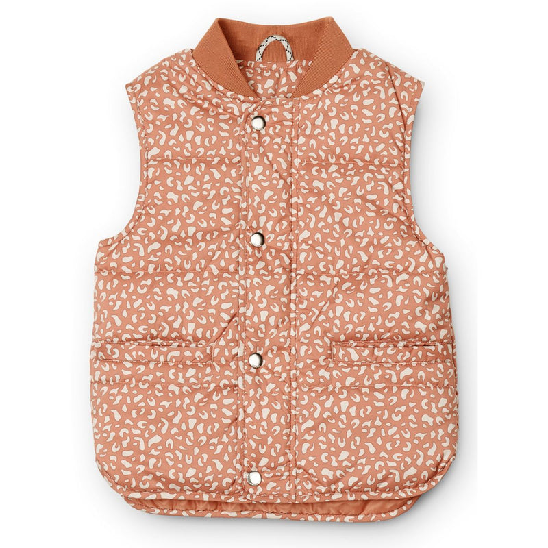 Liewood Veste sans manche Allison - Mini leo / Tuscany rose - Weste
