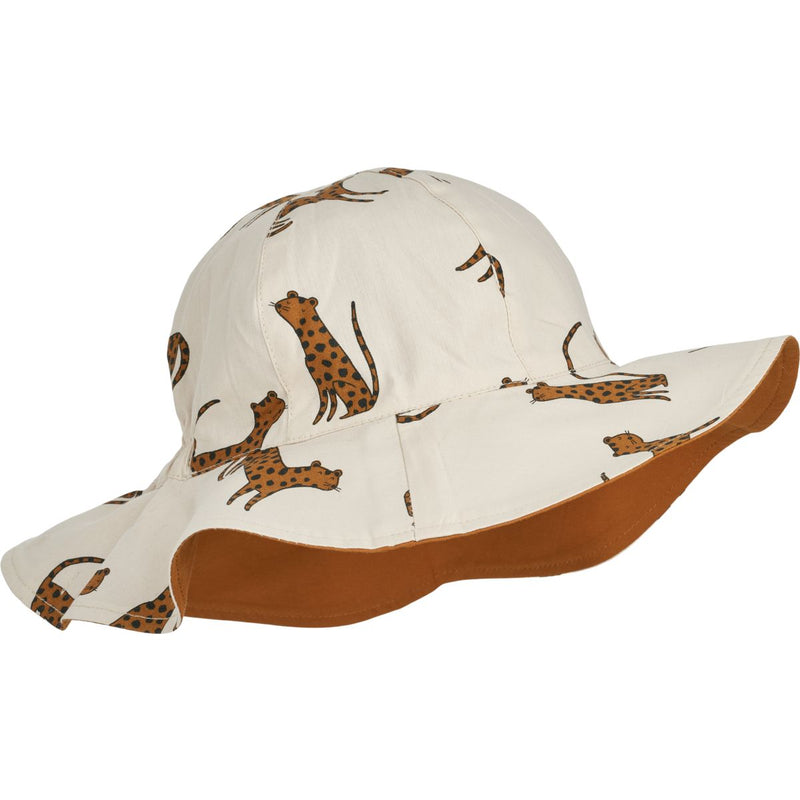 Liewood Chapeau de soleil réversible Amelia - Leopard / Sandy - Chapeaux & Casquettes
