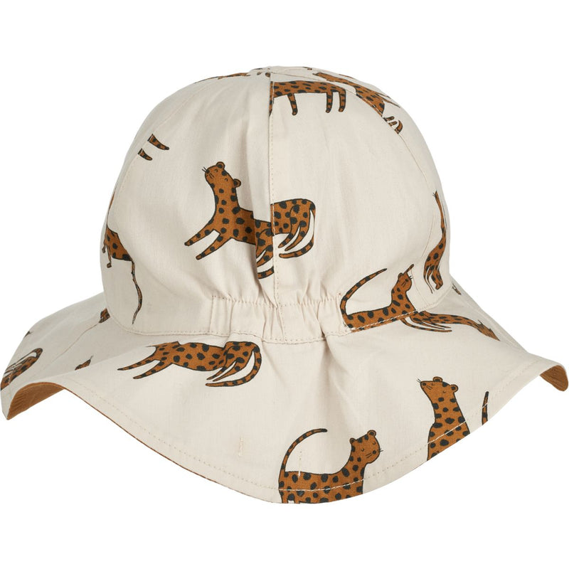 Liewood Chapeau de soleil réversible Amelia - Leopard / Sandy - Chapeaux & Casquettes