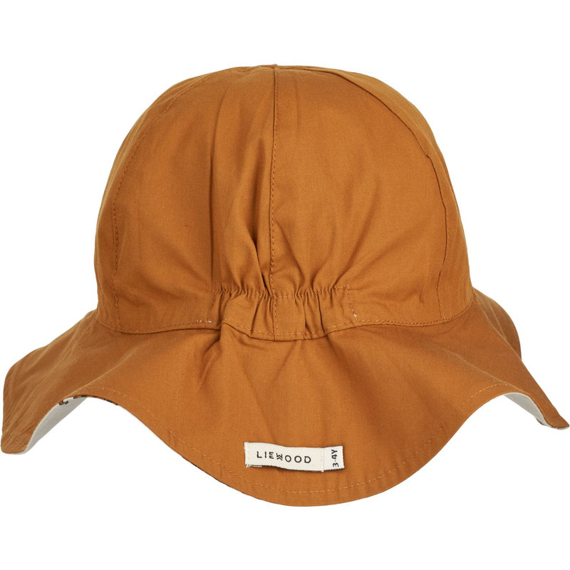 Liewood Chapeau de soleil réversible Amelia - Leopard / Sandy - Chapeaux & Casquettes