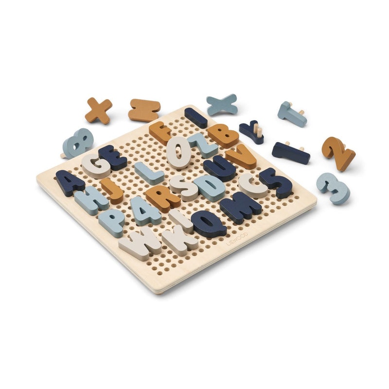 Liewood Puzzle Ainsley  - Sea blue multi mix - Puzzle