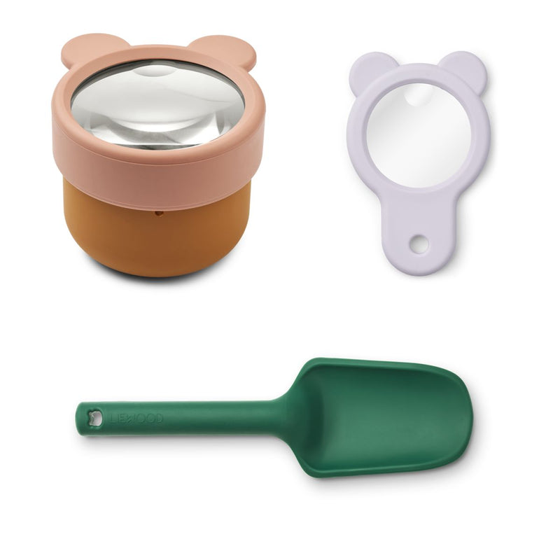 Liewood Kit d’exploration Bessie - Garden green multi mix - Outils de jardinage