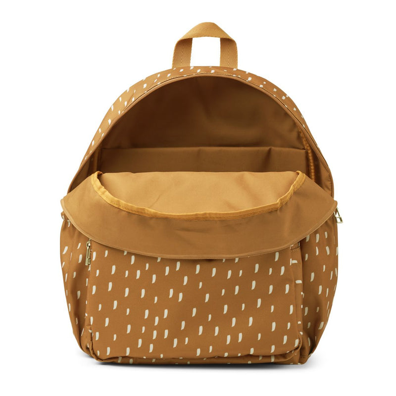 Liewood Sac à dos James Large - Graphic stroke/golden caramel - Sac à dos