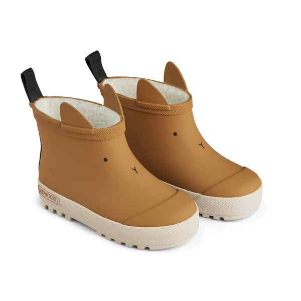 Liewood Bottes de pluie thermique Jesse - Golden caramel / sandy mix - Bottes de thermique