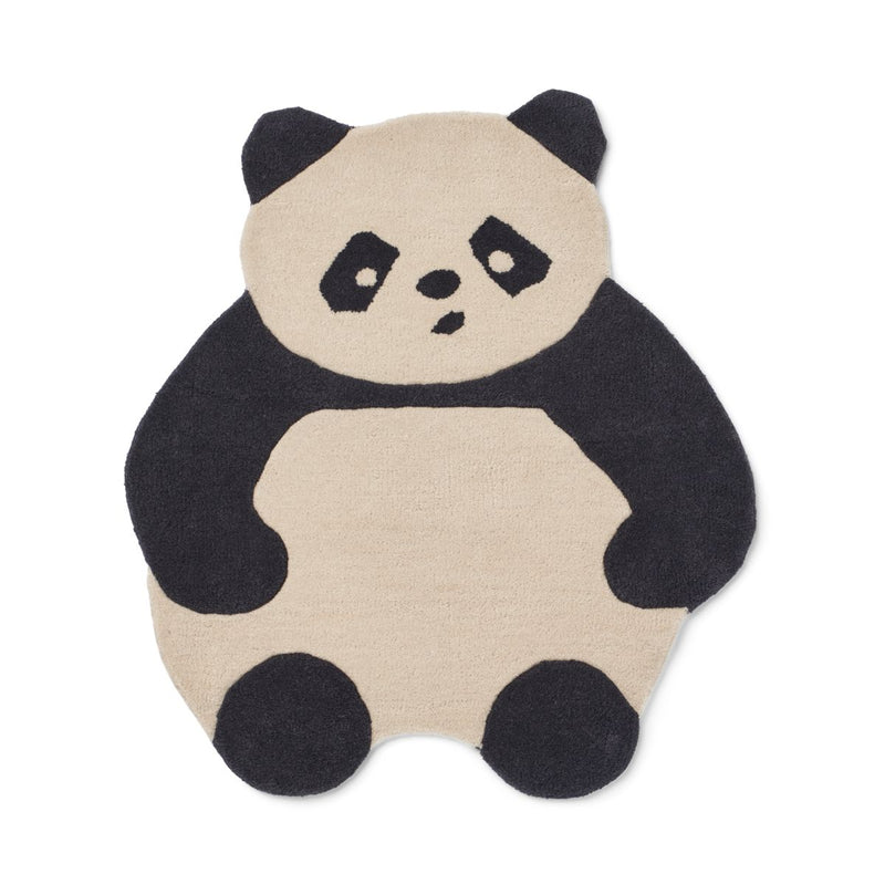 Liewood Tapis et tapis mural Juan - Panda / creme de la creme mix - Tapis