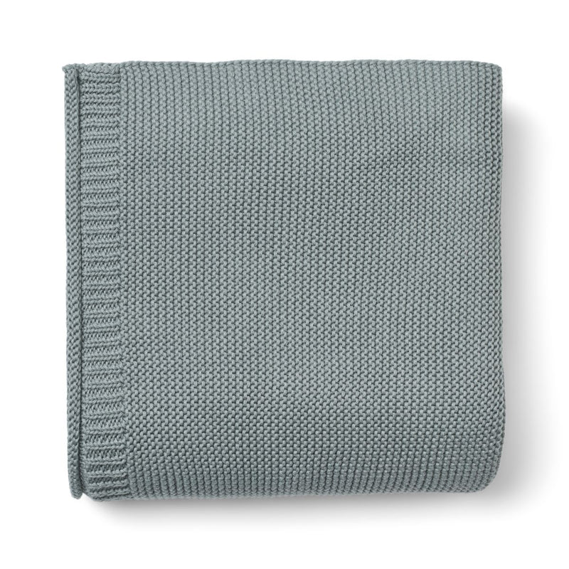 Liewood Couverture tricotée pour bébé Kara - Blue fog - Couverture
