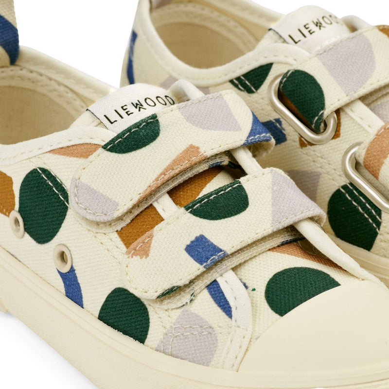 Liewood Baskets en toile Kim - Paint stroke / Sandy - Baskets