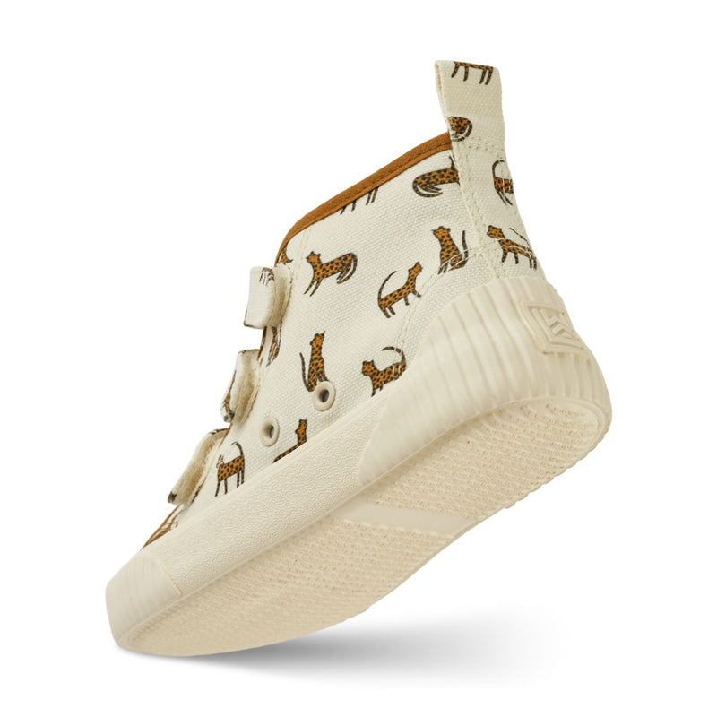 Liewood Sneakers Montantes Keep - Leopard / Sandy - Baskets