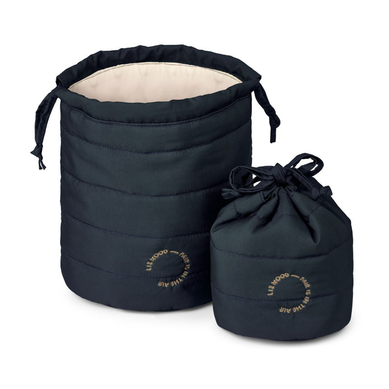 Liewood Lot de 2 sacs de voyage Luan - Midnight navy - Sac de voyage