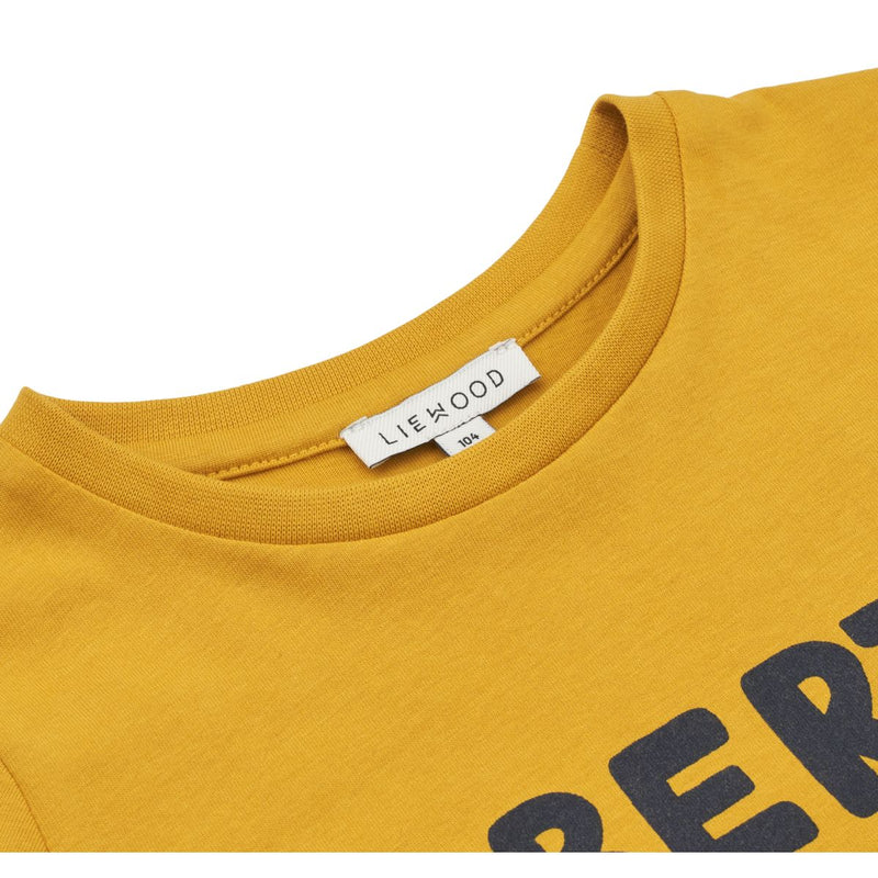 Liewood T-shirt Apia - Liberte / Lemon flake - T-shirt