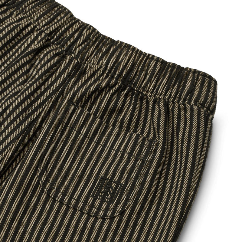 Liewood Pantalon Bergit - Y/D Stripe Black panther / Stone beige - Pantalon