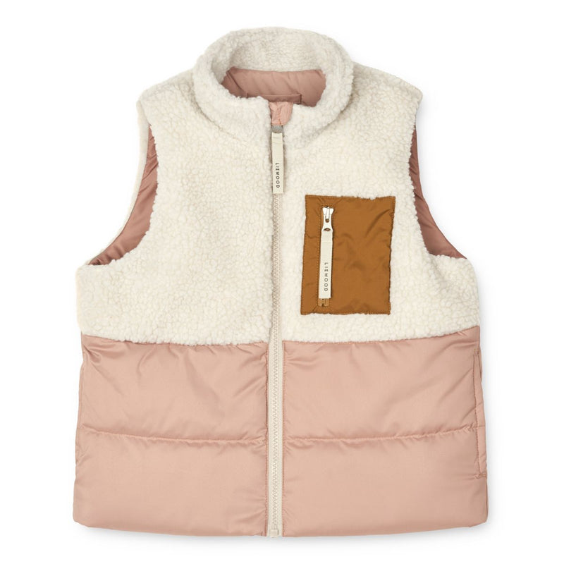 Liewood Gilet en polaire Mons - Tuscany rose mix - Weste