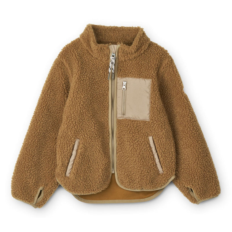 Liewood Veste en polaire  Nolan - Golden caramel - Veste