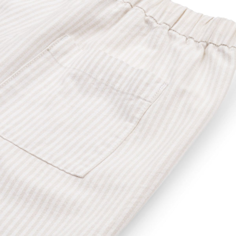 Liewood Pantalon Orlando - Y/D stripes Crisp white / Sandy - Pantalon