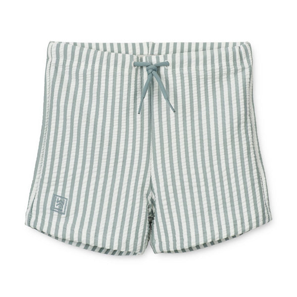 Liewood Pantalon de bain Otto - Y/D stripe: Sea blue/white - Pantalon de bain