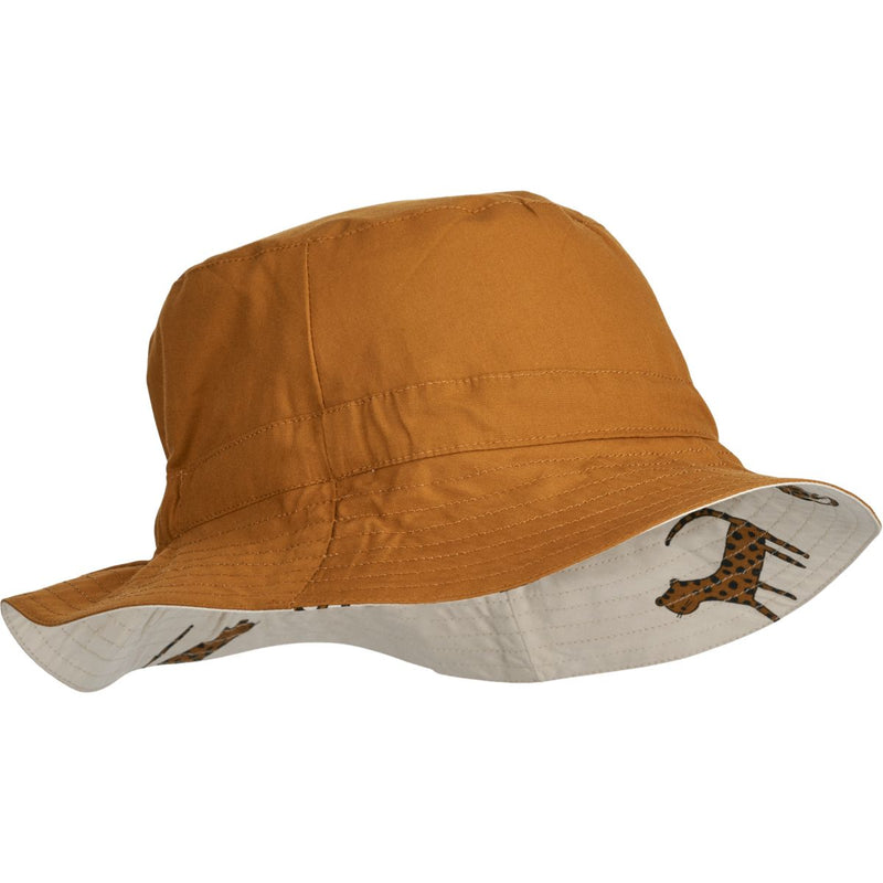Liewood Chapeau de soleil réversible Sander - Leopard / Sandy - Chapeaux & Casquettes