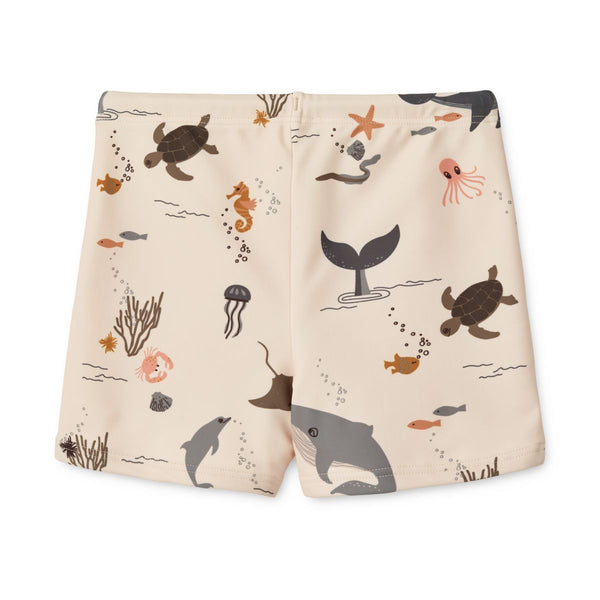Liewood Pantalon de bain Otto - Sea creature / Sandy - Pantalon de bain