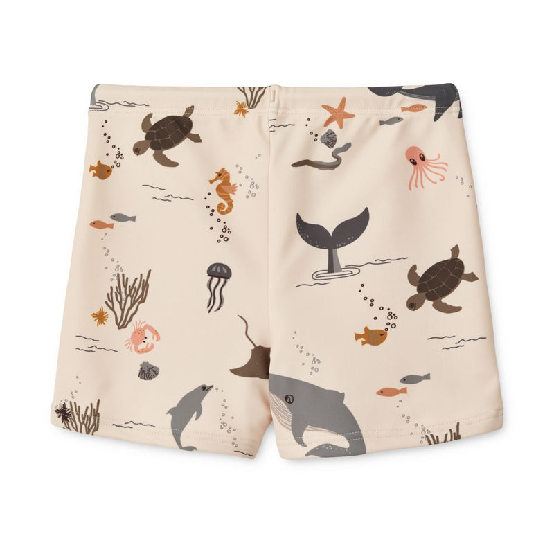 Liewood Pantalon de bain Otto - Sea creature / Sandy - Pantalon de bain