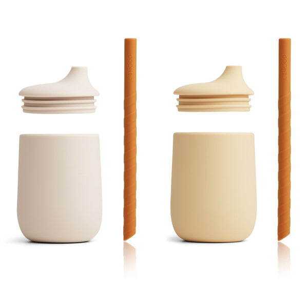Liewood Lot de 2 gobelets Ellis - Sandy multi mix - Gobelet